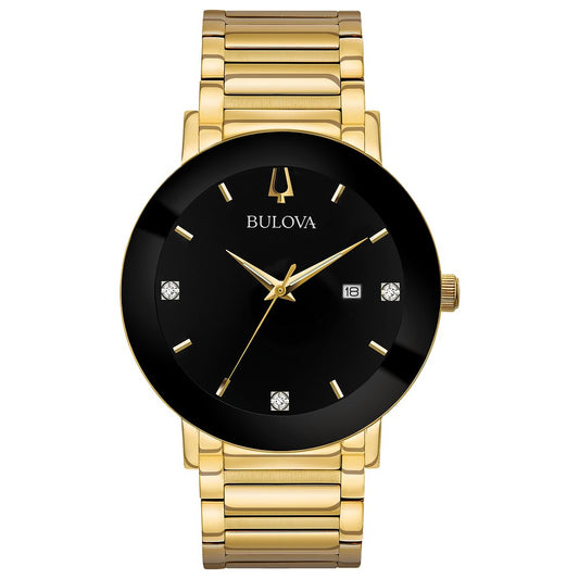 Bulova Stainless Steel Modern BUL Mens Watch97D116