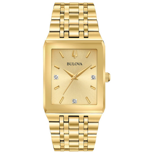 Bulova Stainless Steel Modern BUL Mens Watch97D120