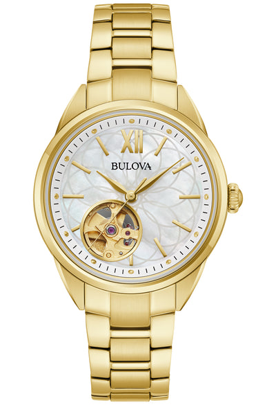 Bulova Stainless Steel Dress/Classic BUL Ladies Watch97L172