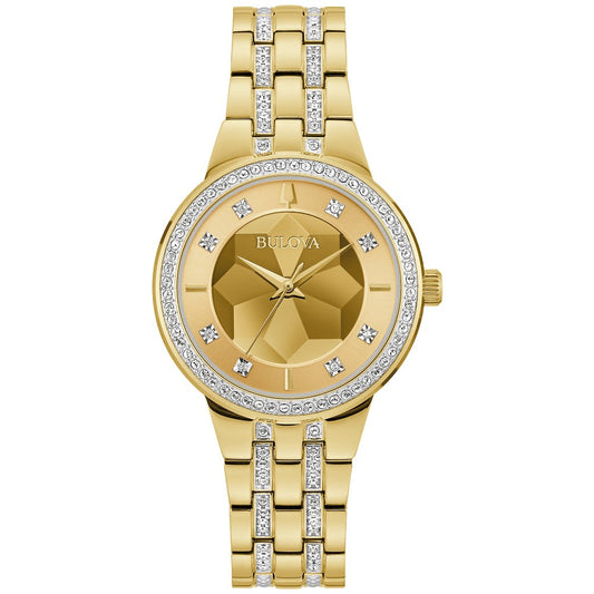 Bulova Stainless Steel Dress/Classic BUL Ladies Watch97L176