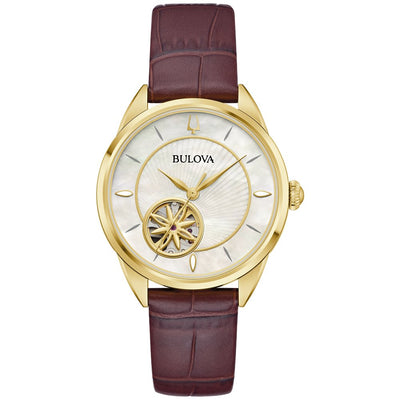 Bulova Stainless Steel Dress/Classic BUL Ladies Watch97L179