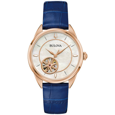 Bulova Stainless Steel Dress/Classic BUL Ladies Watch97L180
