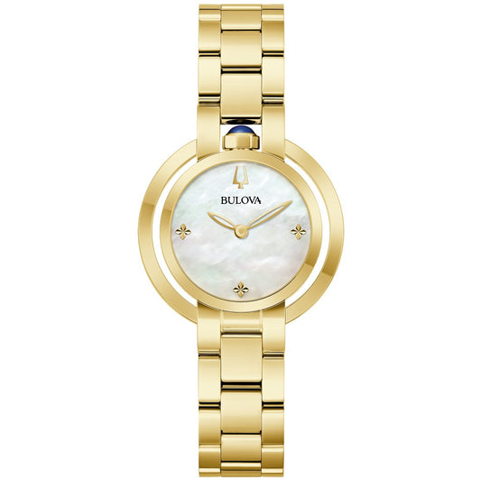 Bulova Stainless Steel Dress/Classic BUL Ladies Watch97L181