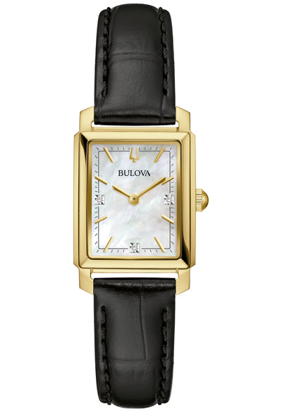 Bulova Stainless Steel Dress/Classic BUL Ladies Watch97P166