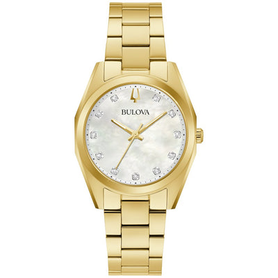 Bulova Stainless Steel Dress/Classic BUL Ladies Watch97P172