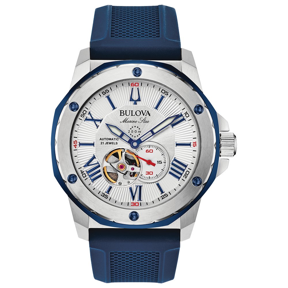 Bulova Stainless Steel Performance Mens Watch98A225
