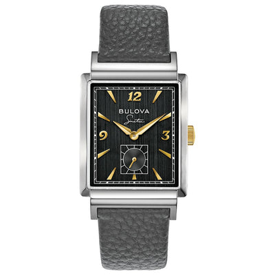 Bulova Stainless Steel Frank Sinatra Mens Watch98A261