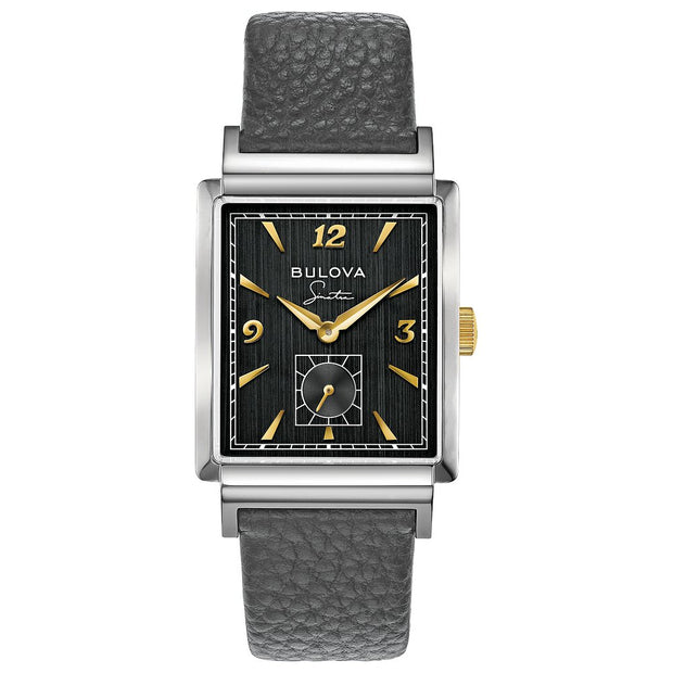 Bulova Stainless Steel Frank Sinatra Mens Watch98A261