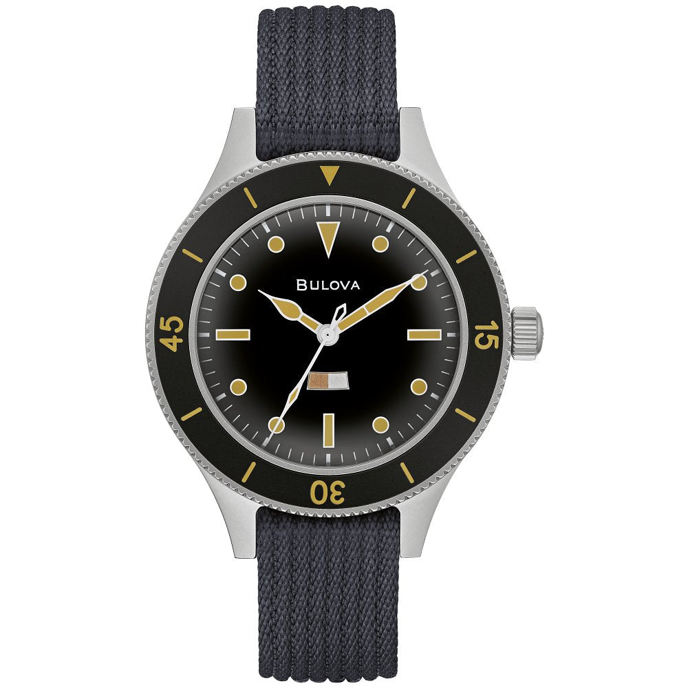 Bulova Stainless Steel Heritage Mens Watch98A266