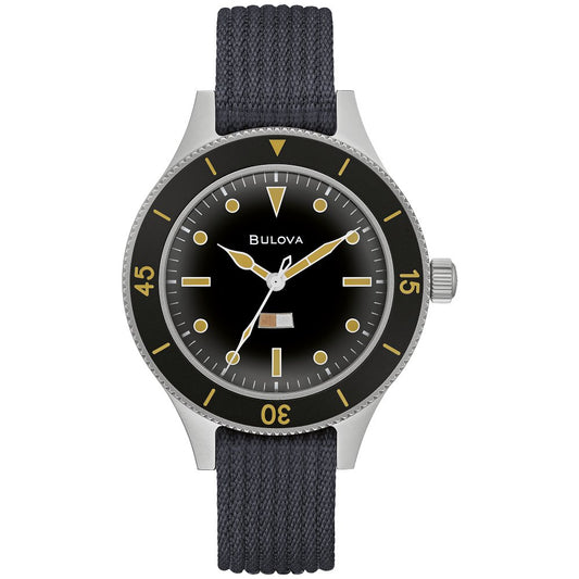 Bulova Stainless Steel Heritage Mens Watch98A266