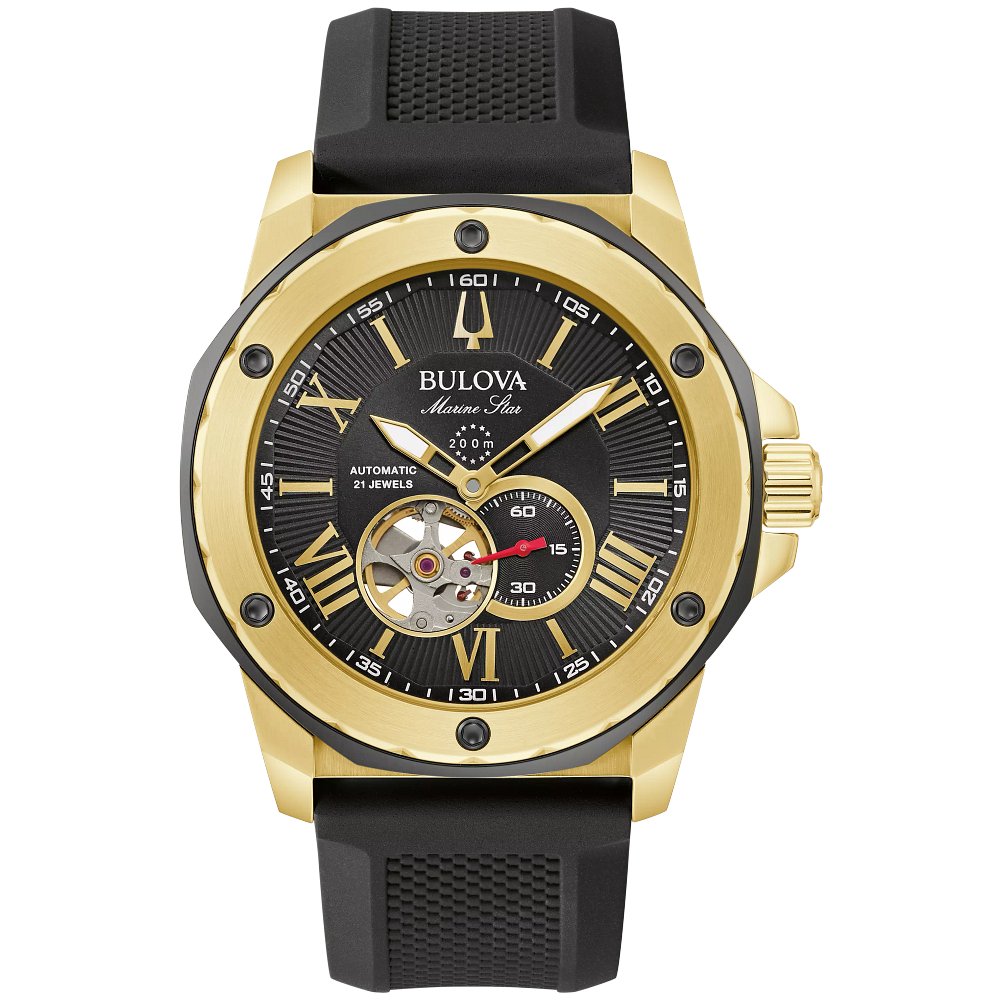 Bulova Stainless Steel Performance Mens Watch98A272