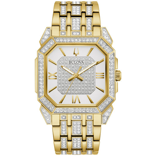 Bulova Stainless Steel Dress/Classic BUL Mens Watch98A295