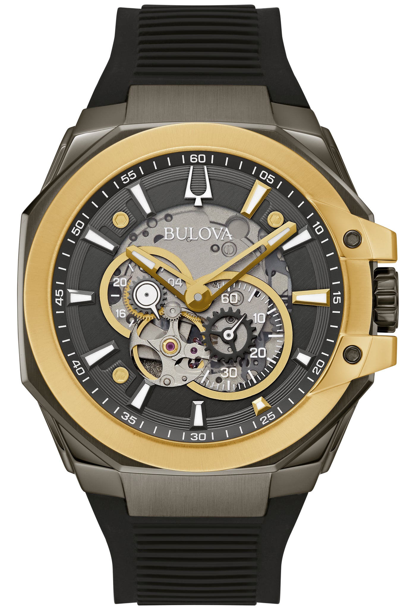 Bulova Stainless Steel Marc Anthony Mens Watch98A310