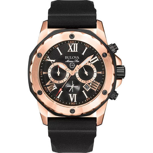 Bulova Stainless Steel Performance Mens Watch98B104