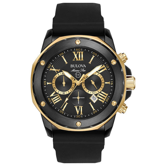 Bulova Stainless Steel Performance Mens Watch98B278