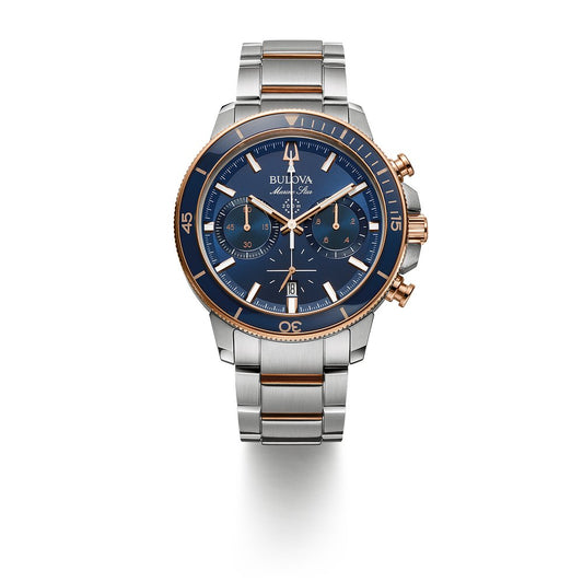Bulova Stainless Steel Performance Mens Watch98B301