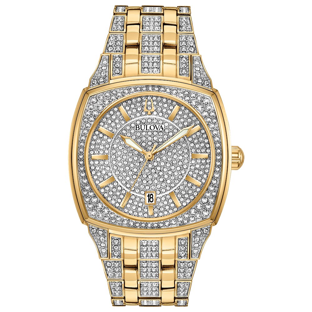 Bulova Stainless Steel Dress/Classic BUL Mens Watch98B323