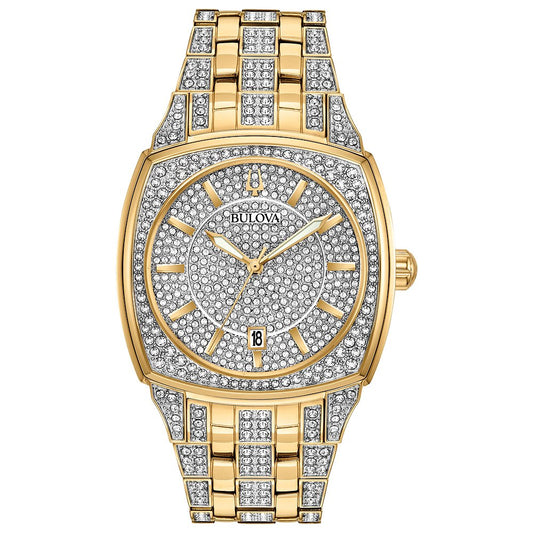 Bulova Stainless Steel Dress/Classic BUL Mens Watch98B323