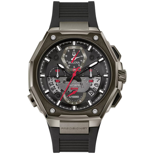 Bulova Stainless Steel Luxury Mens Watch98B358