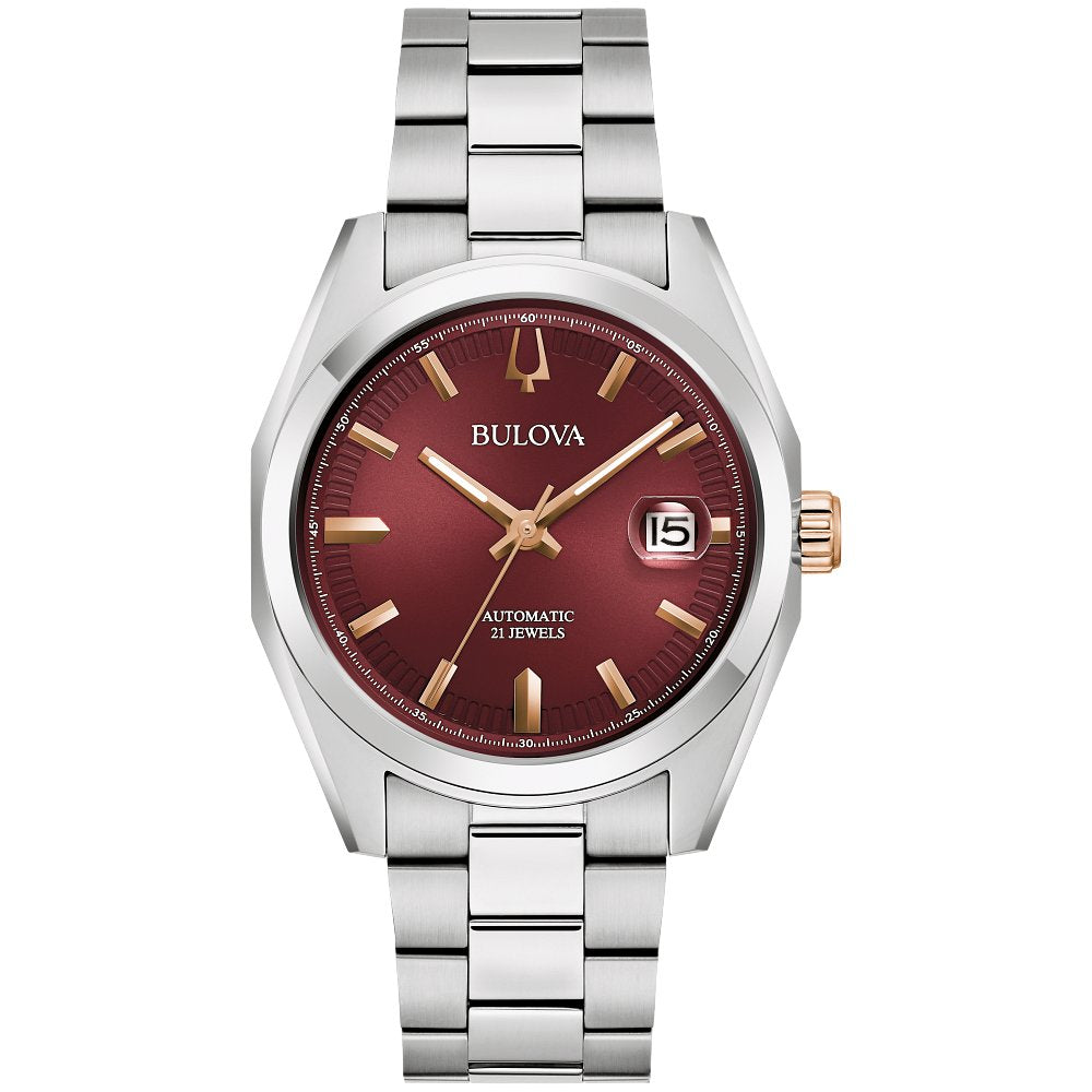 Bulova Stainless Steel Dress/Classic BUL Mens Watch98B422