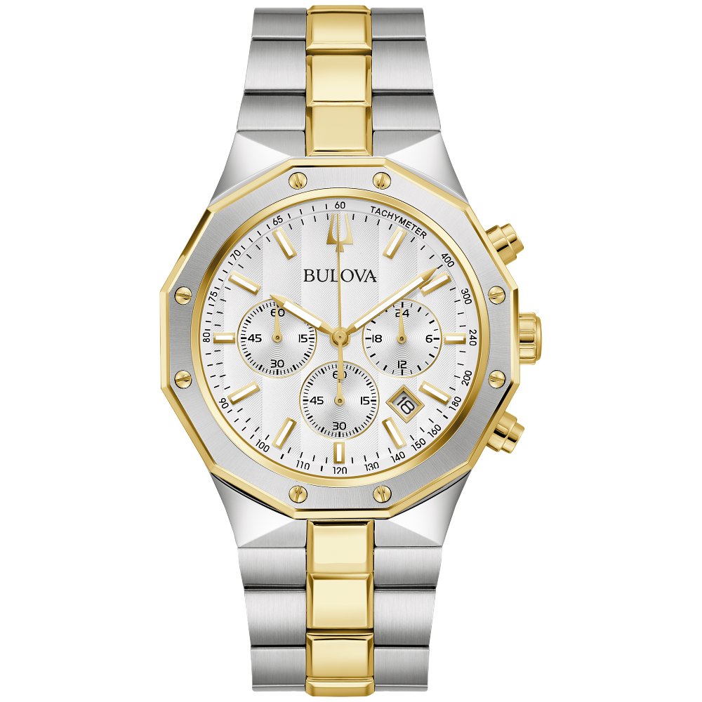 Bulova Stainless Steel Dress/Classic BUL Mens Watch98B450