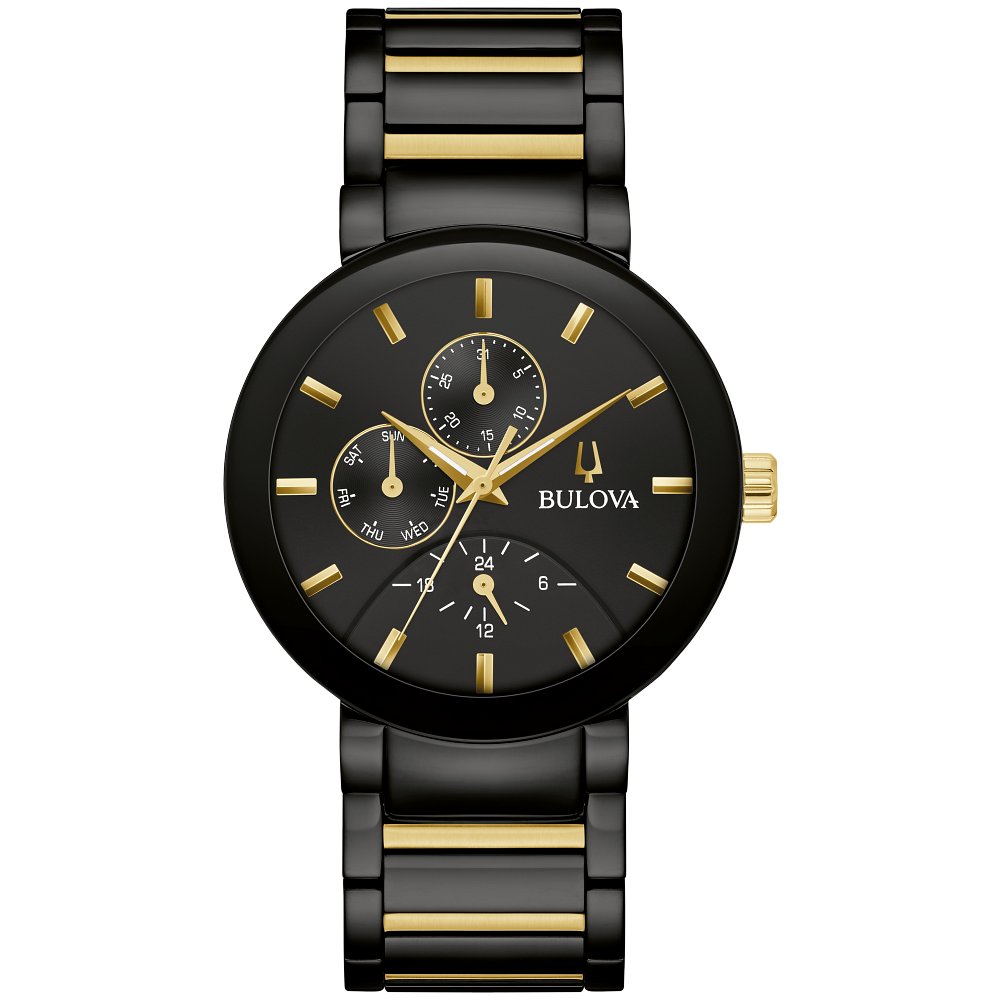 Bulova Stainless Steel Modern BUL Mens Watch98C149