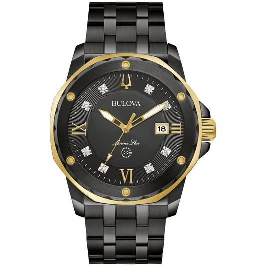 Bulova Stainless Steel Performance Mens Watch98D176