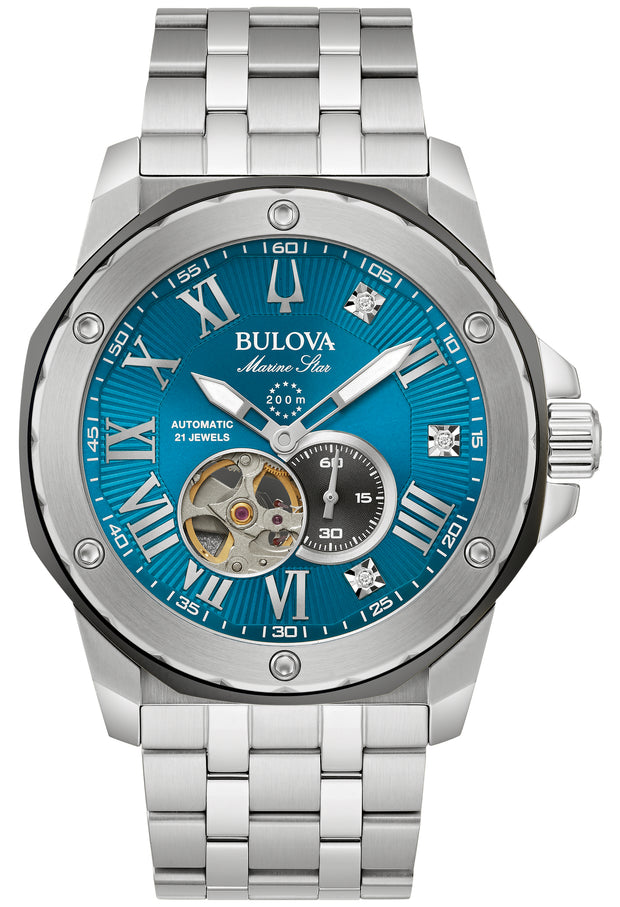 Bulova Stainless Steel Marc Anthony Mens Watch98D184