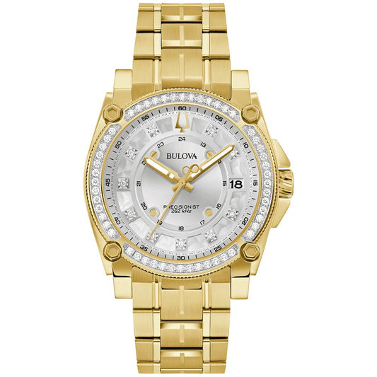 Bulova Stainless Steel Luxury Mens Watch98J120