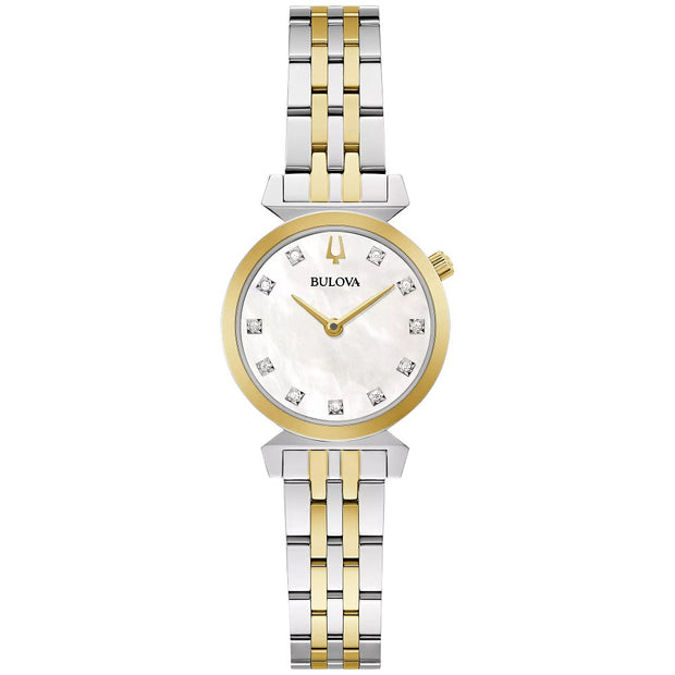 Bulova Stainless Steel Dress/Classic BUL Ladies Watch98P202