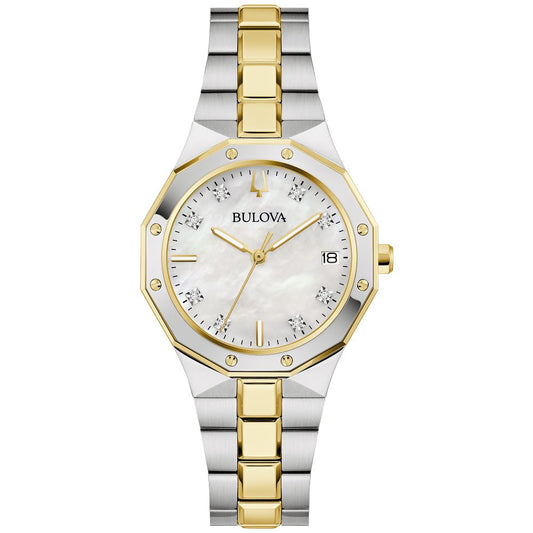 Bulova Stainless Steel Dress/Classic BUL Ladies Watch98P234