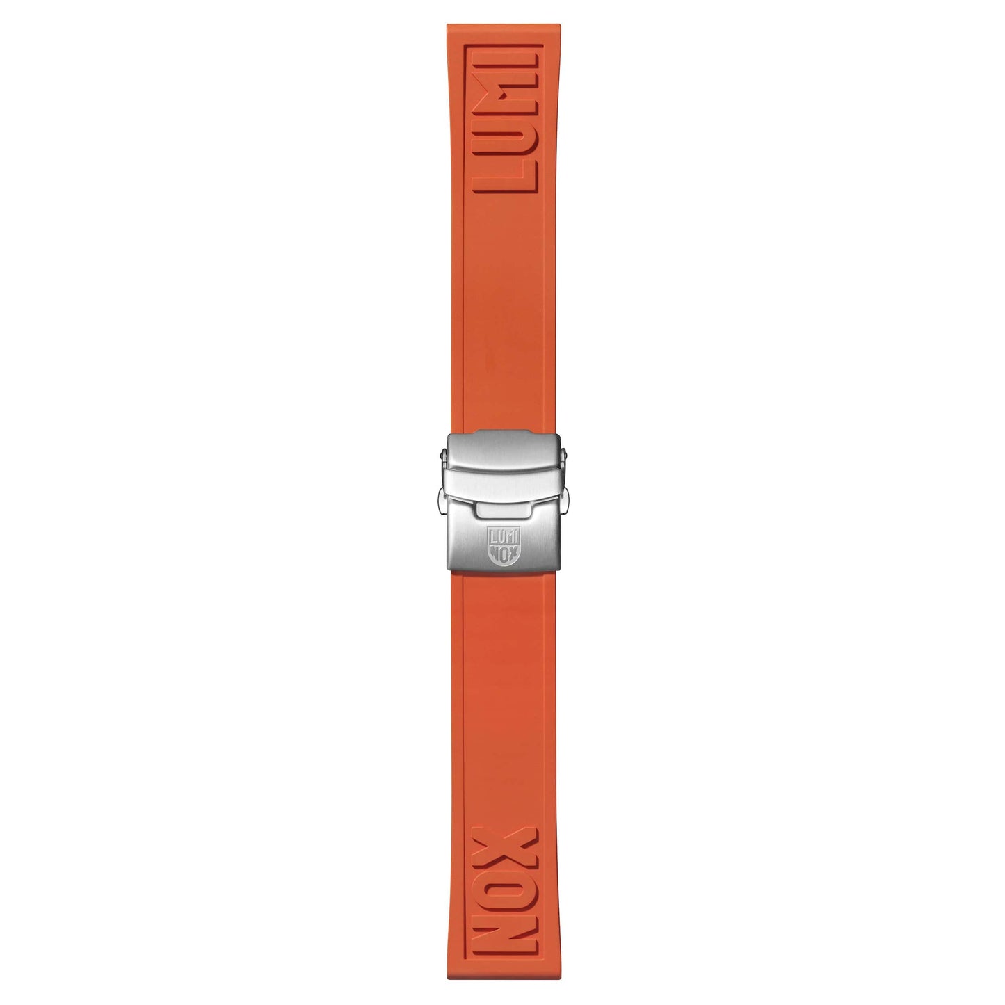 Cut-to-Fit Rubber Strap, 24 mm, Orange