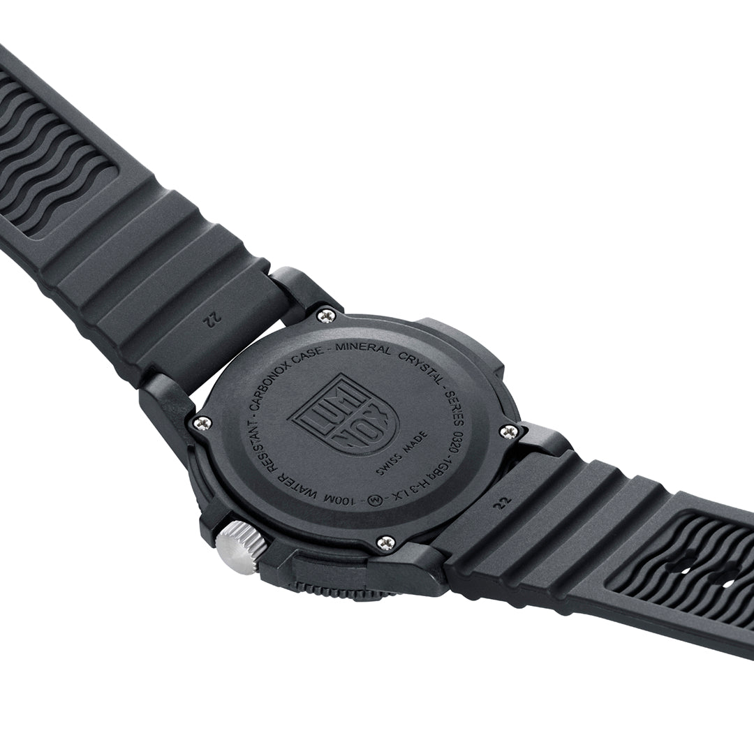 Leatherback Sea Turtle Giant, 44 mm, Outdoor Watch, Blackout
