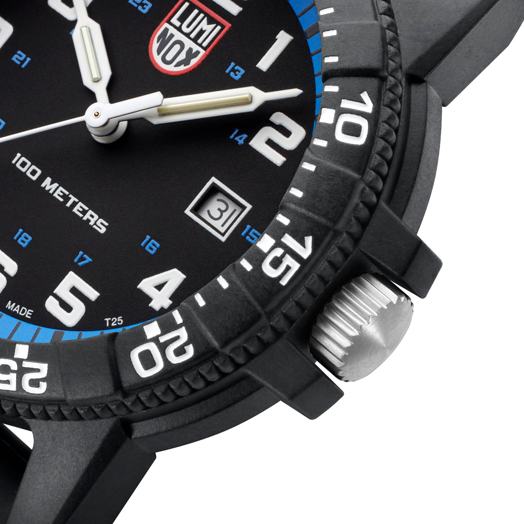 Leatherback Sea Turtle Giant, 44 mm, Outdoor Watch, Blackout