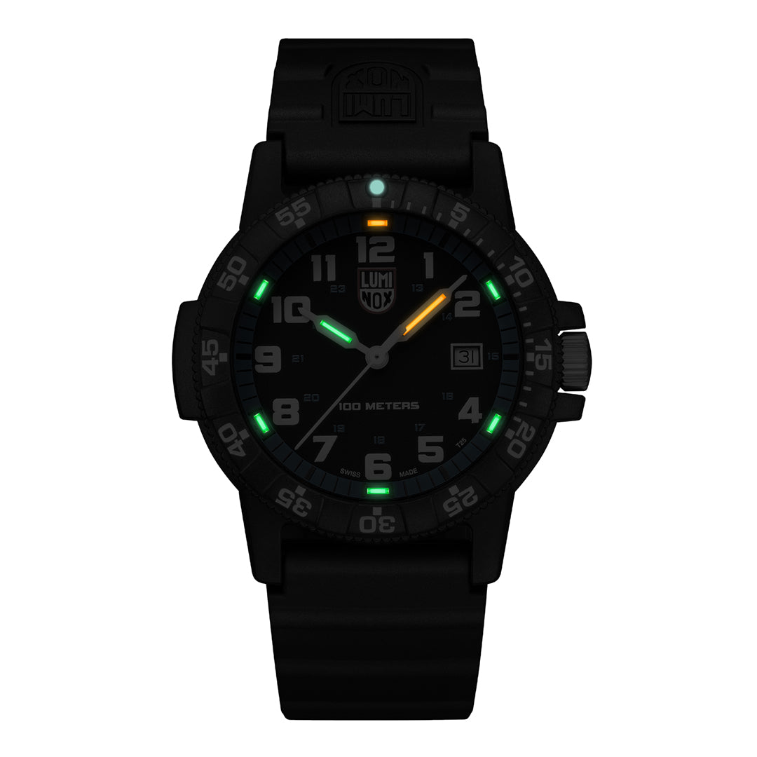 Leatherback Sea Turtle Giant, 44 mm, Outdoor Watch, Blackout