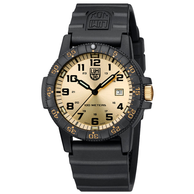 Leatherback Sea Turtle Giant Gold, 44 mm, Outdoor Watch, Gold
