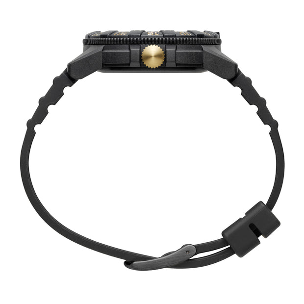 Leatherback Sea Turtle Giant Gold, 44 mm, Outdoor Watch, Gold