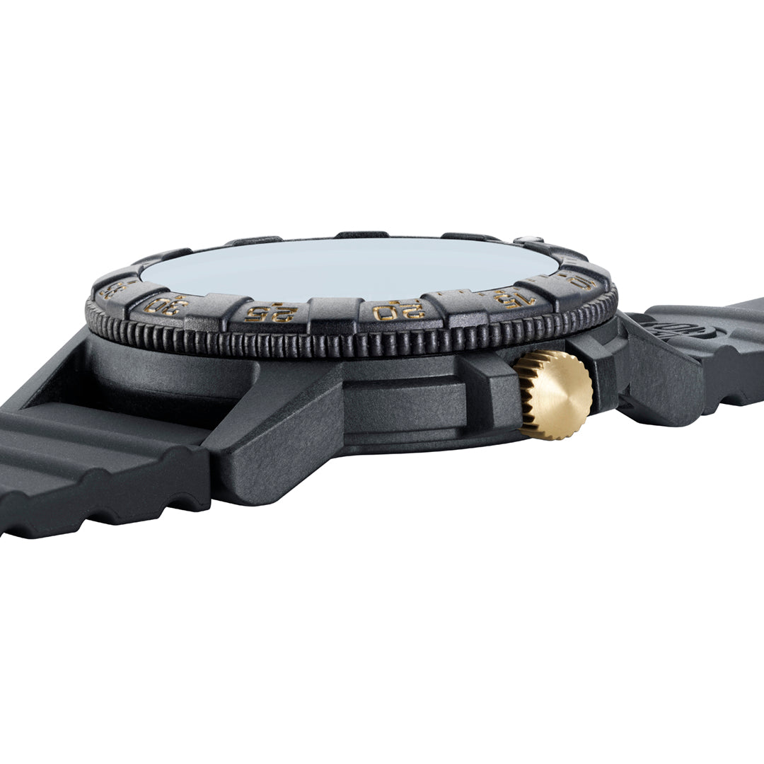 Leatherback Sea Turtle Giant Gold, 44 mm, Outdoor Watch, Gold