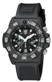 Navy SEAL Chronograph, 45 mm, Military Dive Watch, Blackout