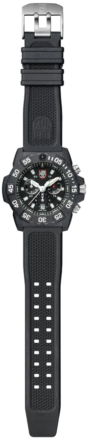 Navy SEAL Chronograph, 45 mm, Military Dive Watch, Blackout