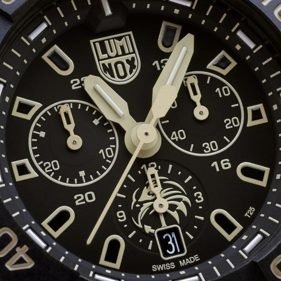 Luminox Navy SEAL Foundation Chronograph, 45 mm, Military Dive Watch, Set
