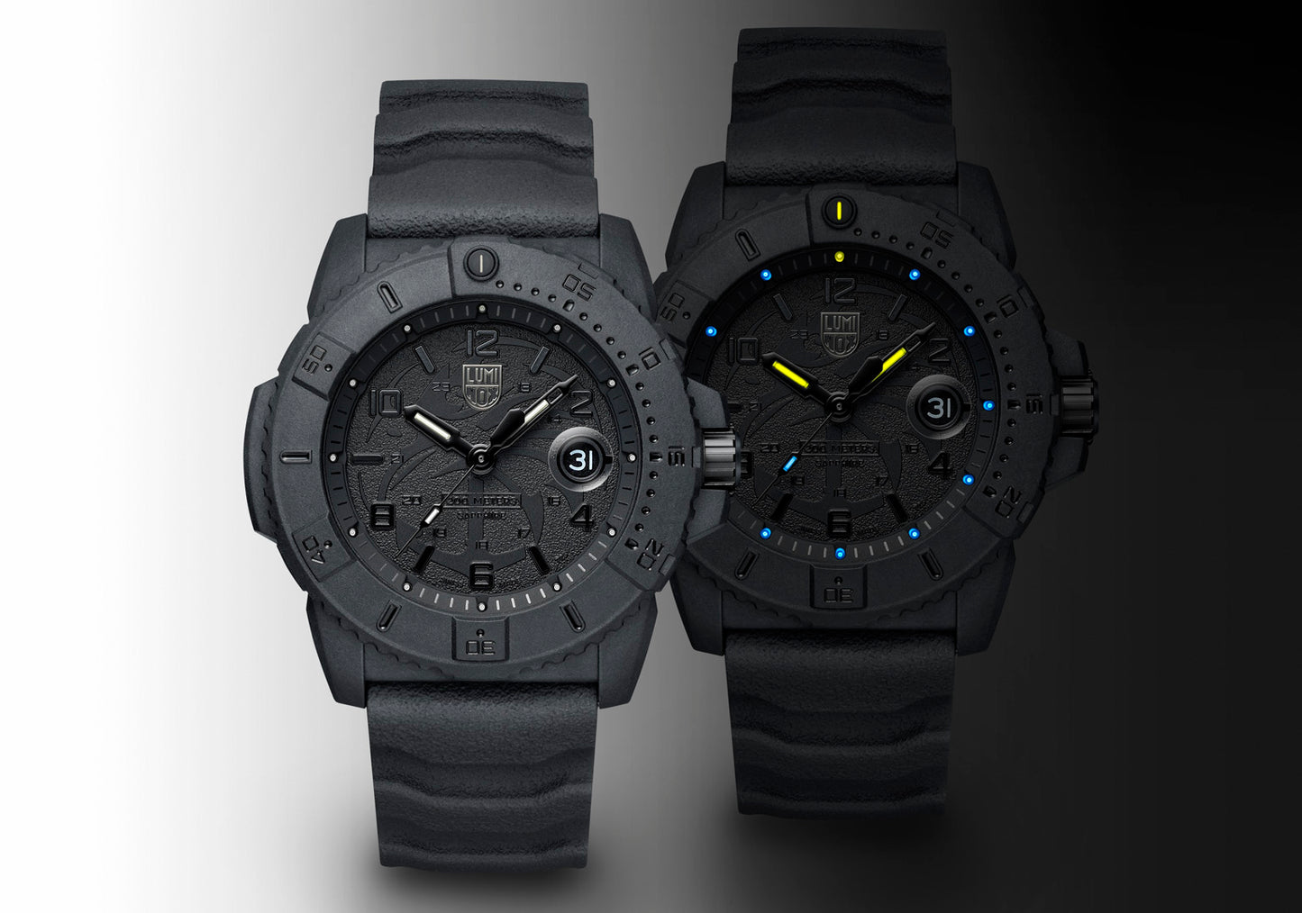 Navy SEAL Foundation 3600, 45 mm, Military Dive Watch, Blackout