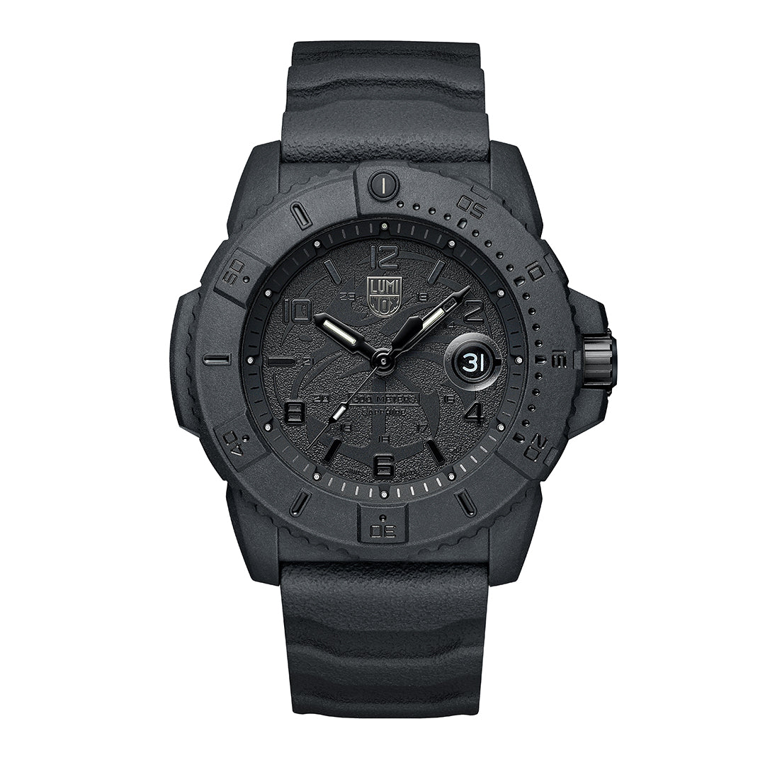 Navy SEAL Foundation 3600, 45 mm, Military Dive Watch, Blackout