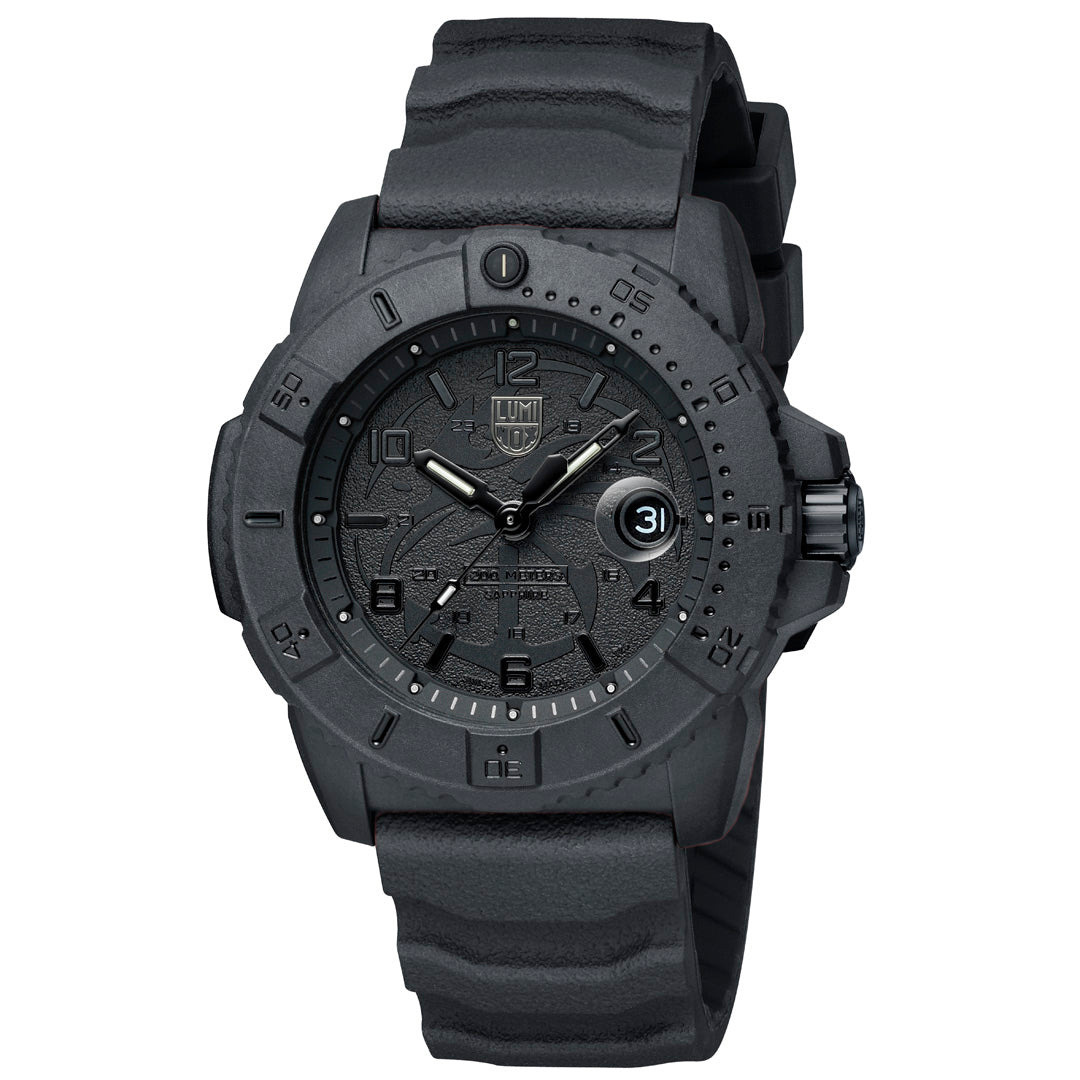 Navy SEAL Foundation 3600, 45 mm, Military Dive Watch, Blackout