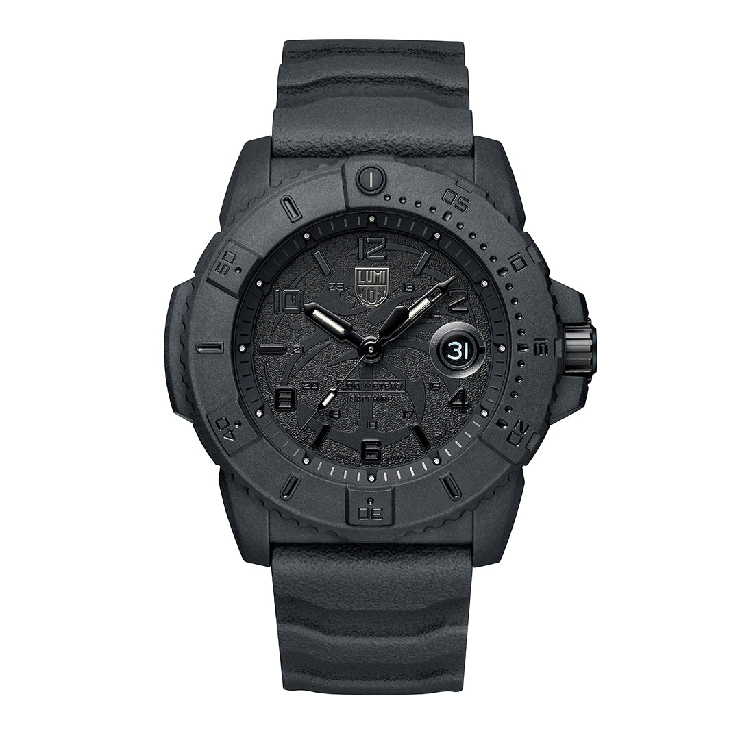 Navy SEAL Foundation 3600, 45 mm, Military Dive Watch, Blackout