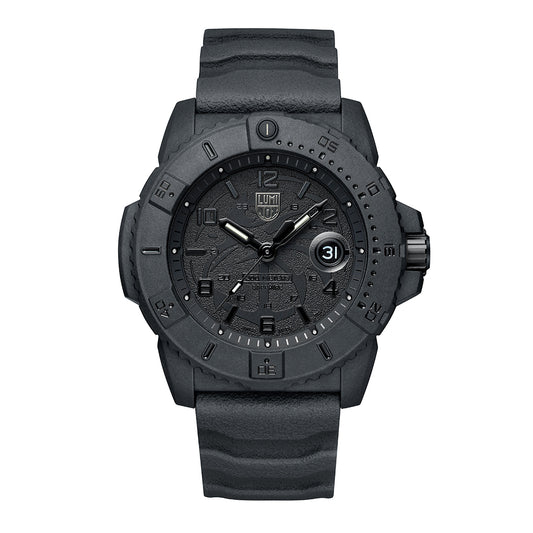 Navy SEAL Foundation 3600, 45 mm, Military Dive Watch, Blackout