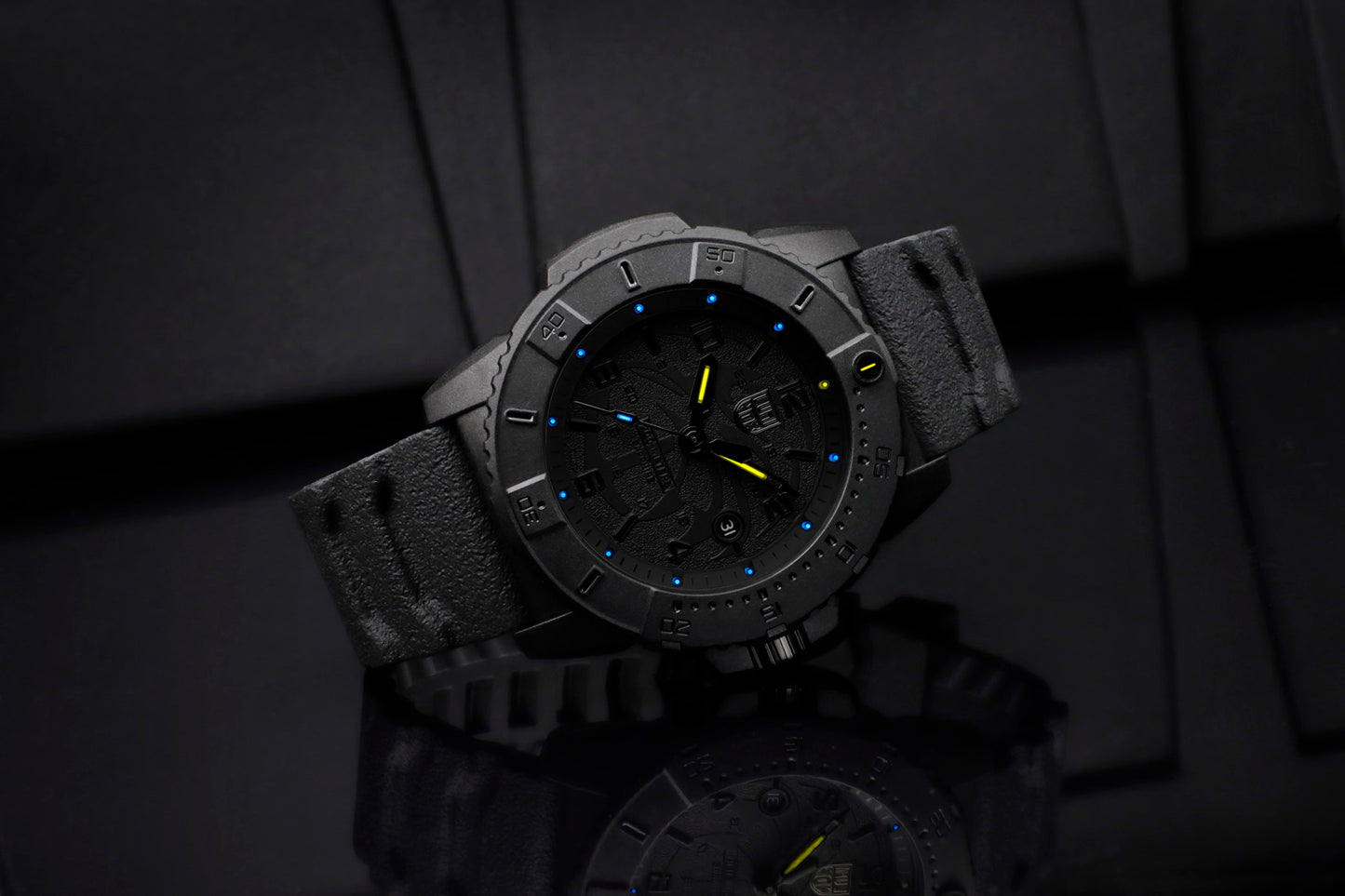Navy SEAL Foundation 3600, 45 mm, Military Dive Watch, Blackout