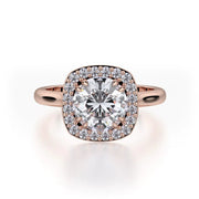 MICHAEL M Engagement Rings 18K Rose Gold Bold R721-1.5 R721-1.5RG
