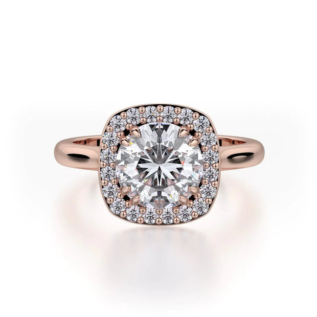 MICHAEL M Engagement Rings 18K Rose Gold Bold R721-1.5 R721-1.5RG