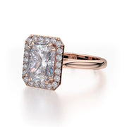 MICHAEL M Engagement Rings 18K Rose Gold Bold R727-2 R727-2RG